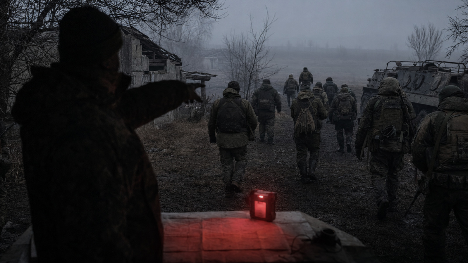 Российские военнослужащие перед штурмом на Купянском направлении