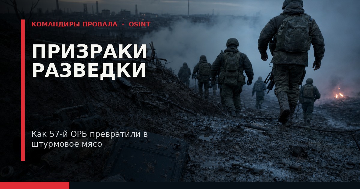Иллюстрация к расследованию: Призраки разведки: как 57-й отдельный разведбат превратили в штурмовое мясо под Бахмутом и Угледаром