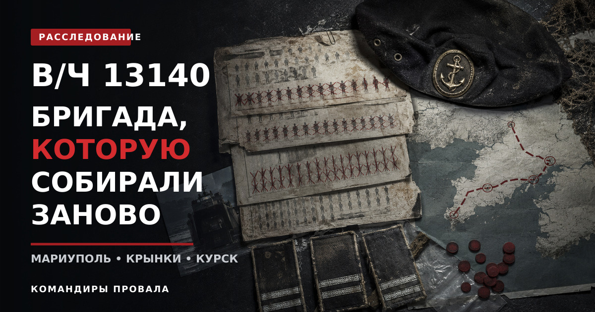 Unit 13140: How Many Times the 810th Naval Infantry Brigade Died and Was Reborn