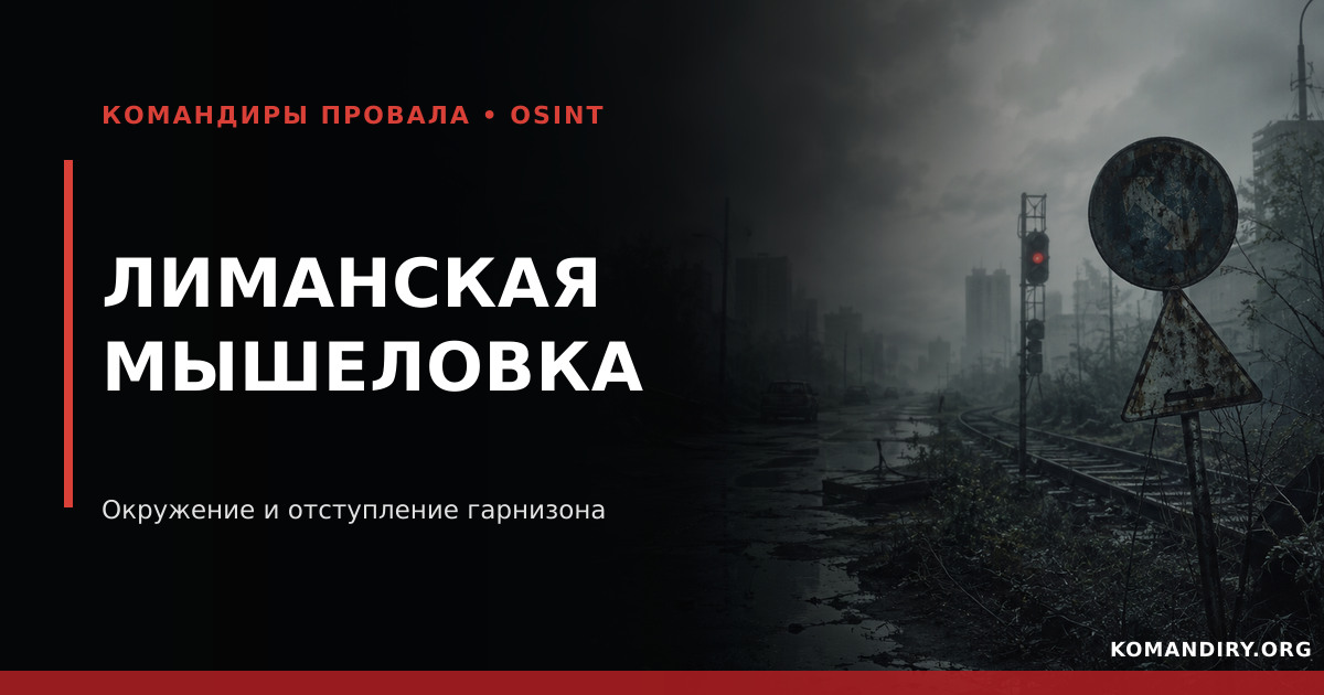 Lyman, September 2022: Threat of Encirclement and Russian Garrison Withdrawal