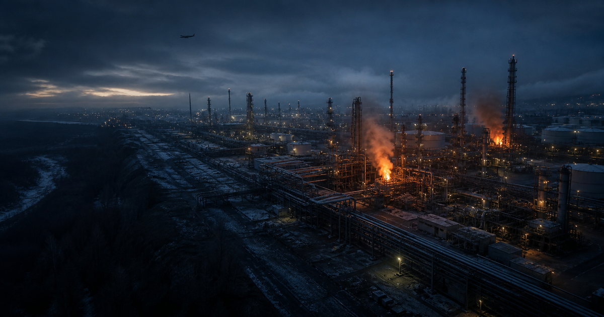 Perm Oil Refinery After Drone Attack: What NASA FIRMS Showed and Where Defenses Failed