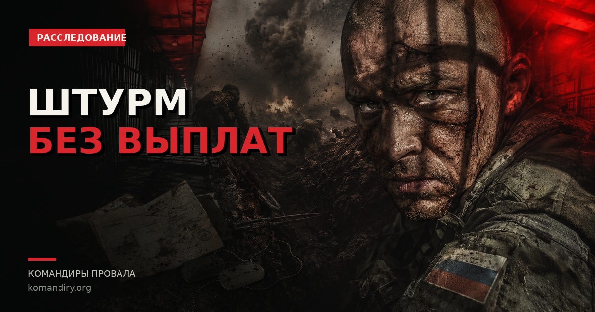Иллюстрация к расследованию: «Шторм Z»: заключённых шлют на штурмы, а за ранения почти не платят